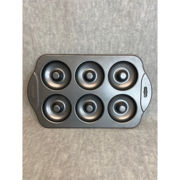 Norpro Nonstick 6 Cavity Donut Pan Doughnut Baking Tray Mold Bakeware - Picture 4 of 5